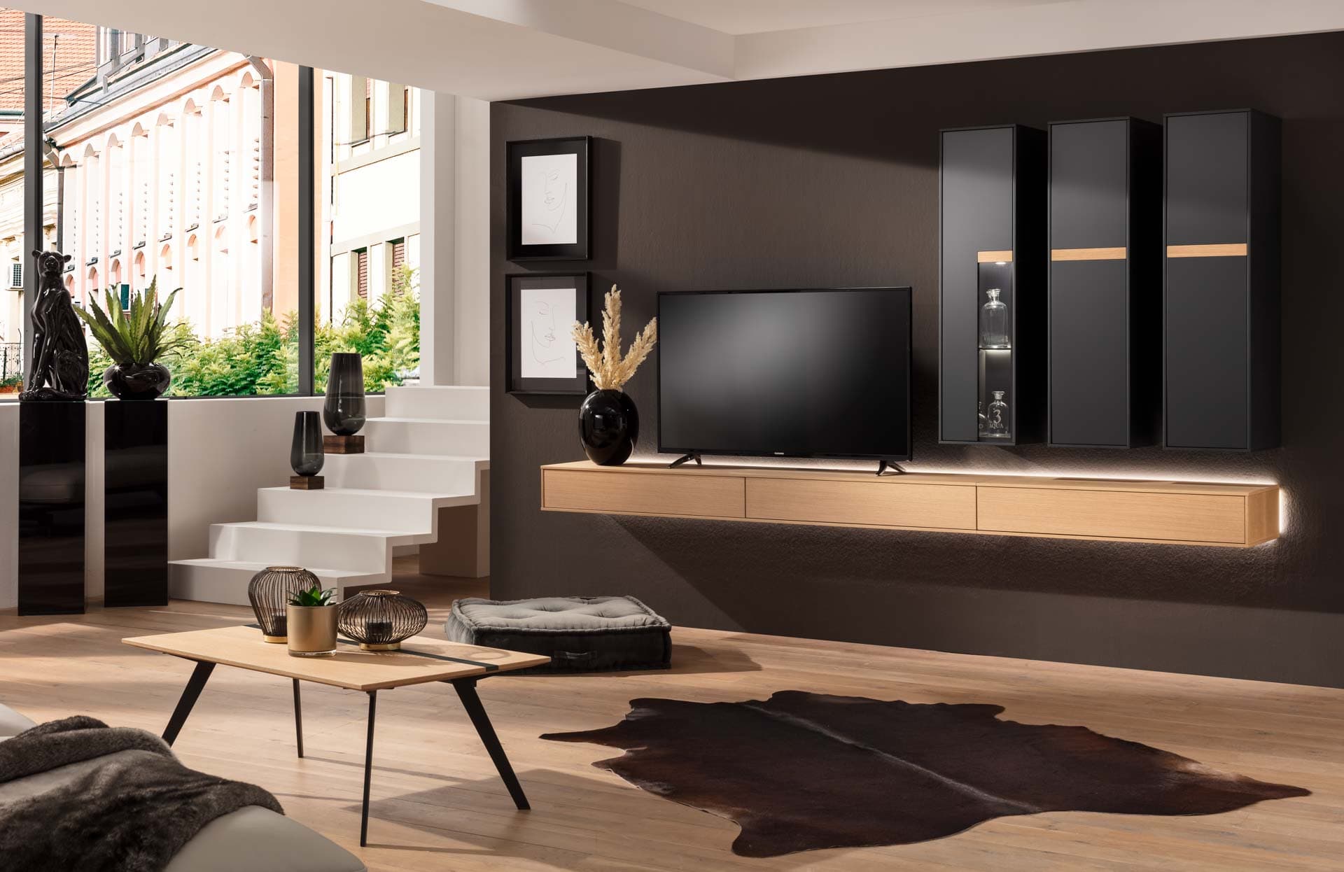 Stauraum und Einrichtung